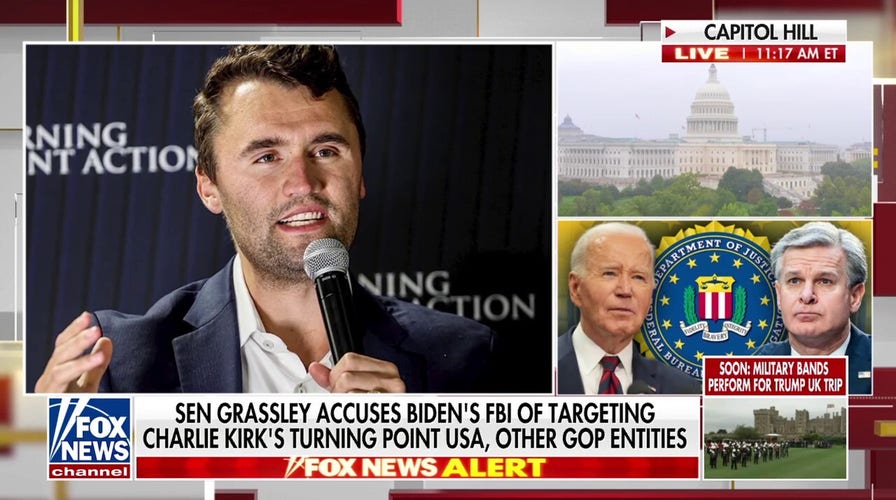 Kennedy goes after Biden FBI amid Turning Point probe revelation: 'Political as hell!'