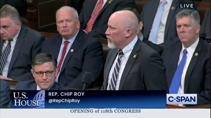 Rep. Chip Roy of Texas nominates Rep. Byron Donalds of Florida for Speaker of the House