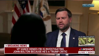 JD Vance insists FBI searching Bolton home ‘not at all’ about political retribution