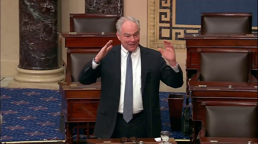Sen. Kaine claims Trump will 'stiff' federal employees who accept buyouts