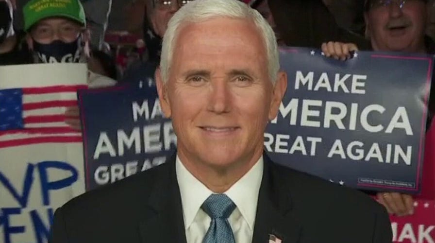 VP Pence delivers remarks at a 'Make America Great Again!' rally 