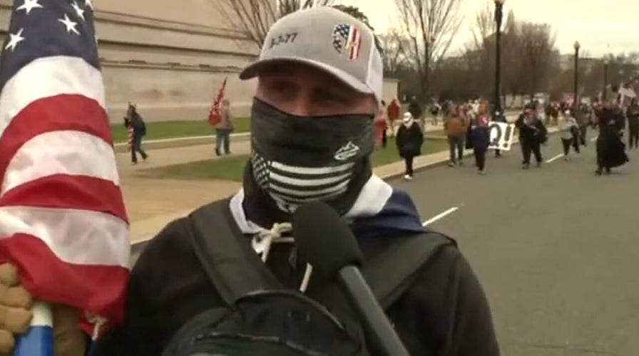 Capitol protester: I'm here because 'President Trump told us we had something big to look forward to'