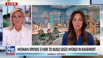 Woman spends $100K to build LEGO lair in basement, says it's 'such a great way to disconnect'