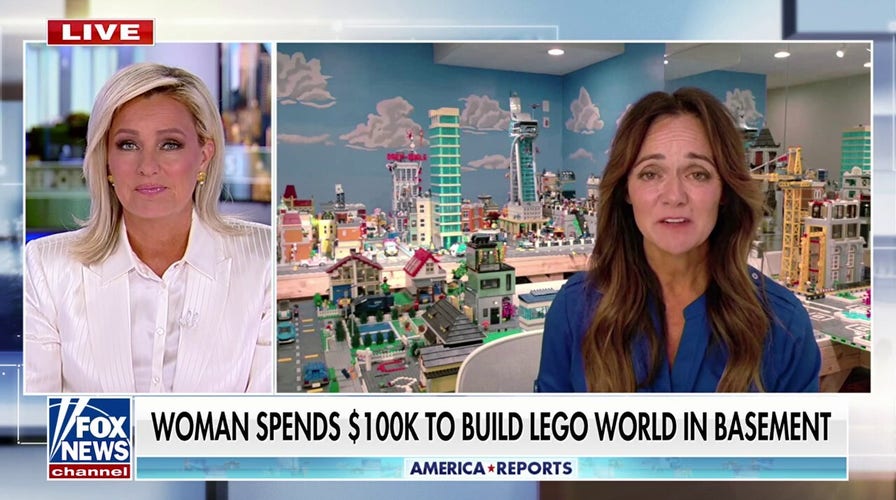 Woman spends $100K to physique LEGO lair successful basement, says it's 'such a large mode to disconnect'