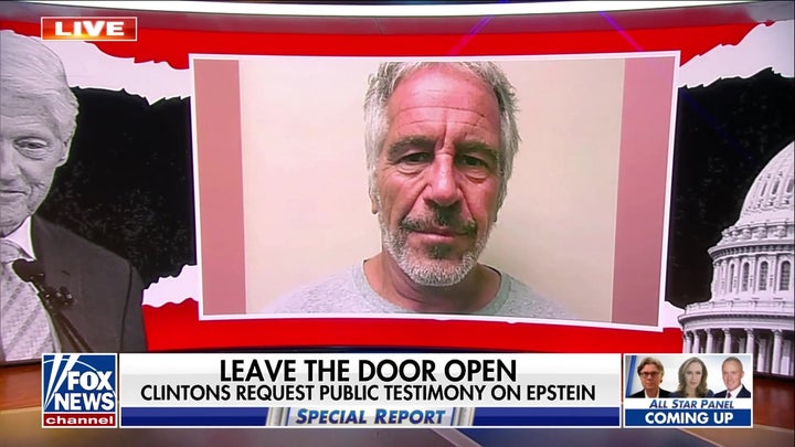 Clintons request public testimony on Jeffrey Epstein connections