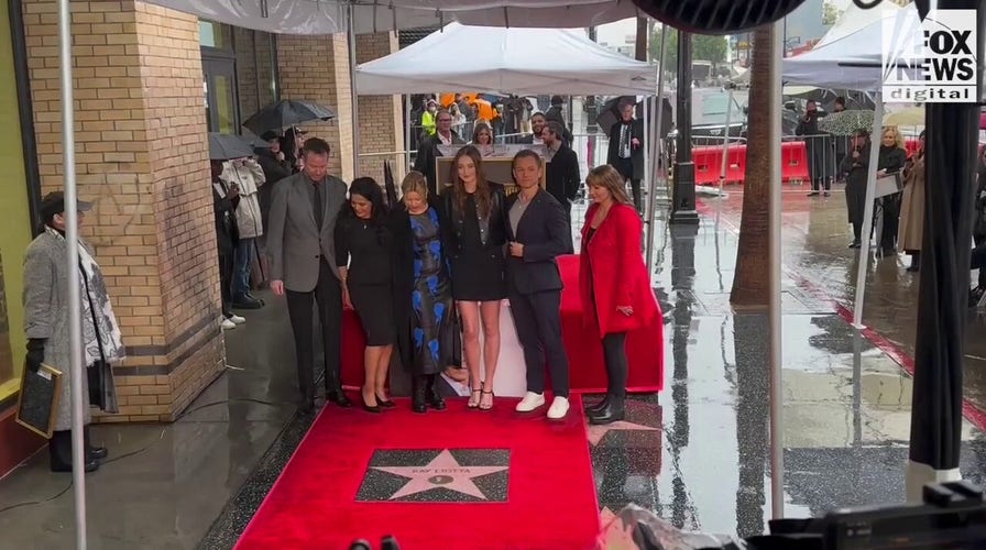 Ray Liotta's star on the Walk of Fame is unveiled