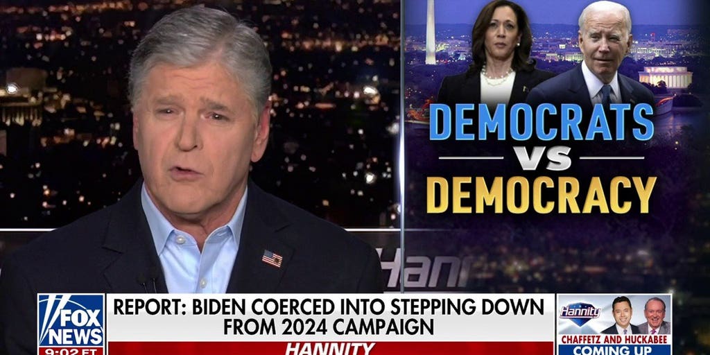 Sean Hannity: Primary votes for Biden have been 'flushed down the ...