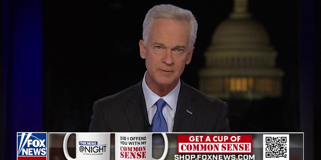 Trace Gallagher: This has nothing to do with standing up and everything to do with running out