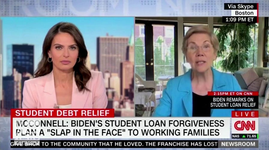 Elizabeth Warren: Student debt handout 'good' for economy