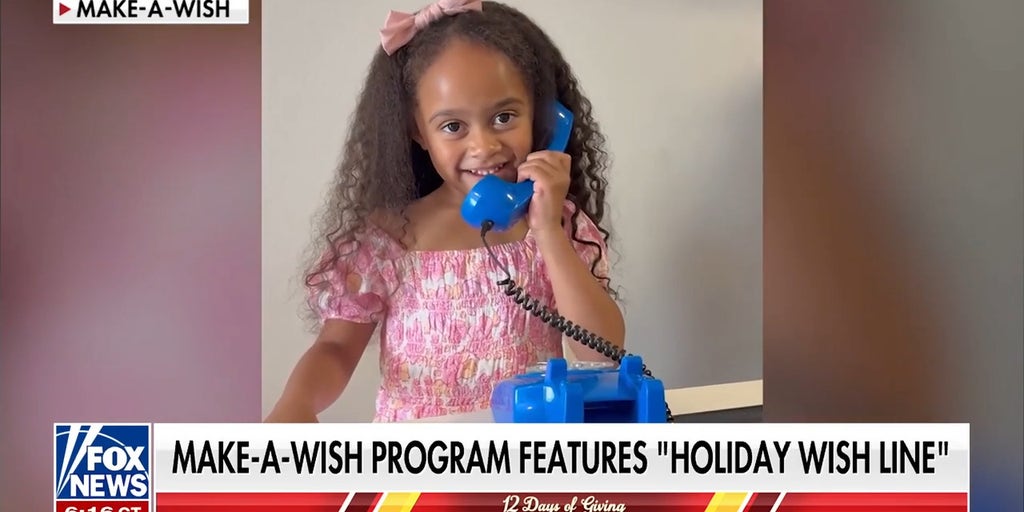 Make-A-Wish launches 'Holiday Wish Line' campaign to support critically ill children