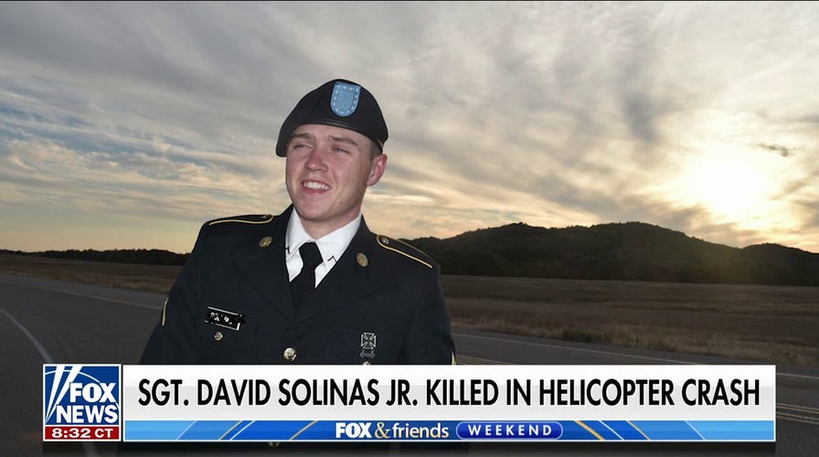 Remembering Sgt. David Solinas Jr. after fatal Black Hawk crash