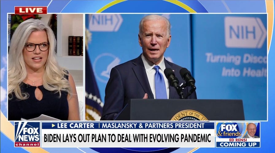 Biden approval on COVID drops 20 points in a year