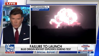 Blue Origin rocket explodes during engine test, causes heavy damage to Cape Canaveral launch pad
