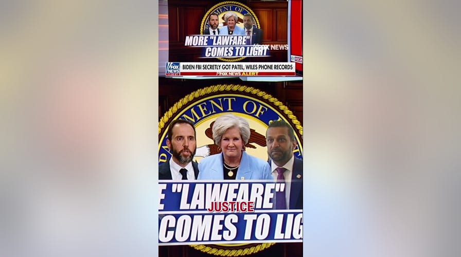 Patel, Wiles react to Biden's FBI accessing phone records