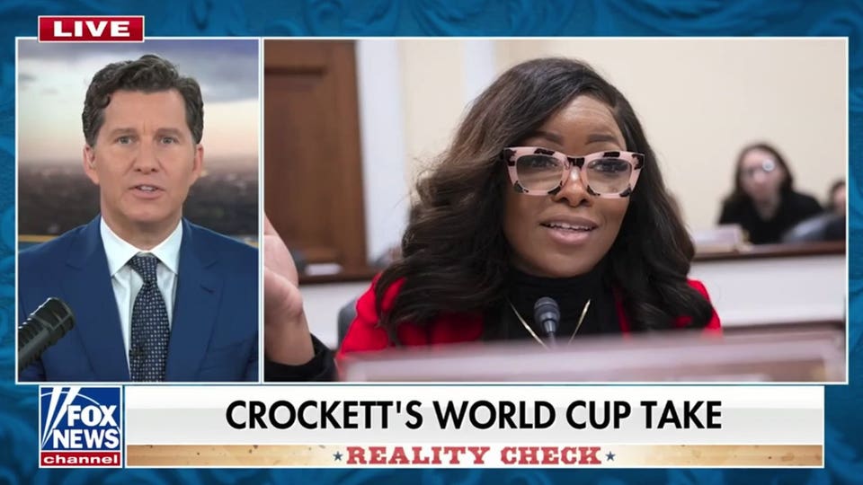 Jasmine Crockett claims Argentina's racism impacted the World Cup