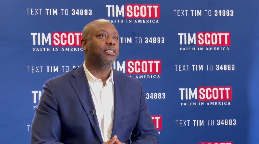 Sen. Tim Scott of South Carolina says Republican voters have a ‘hunger’ for a positive, conservative message