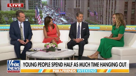 Study shows young adults spend less time socializing