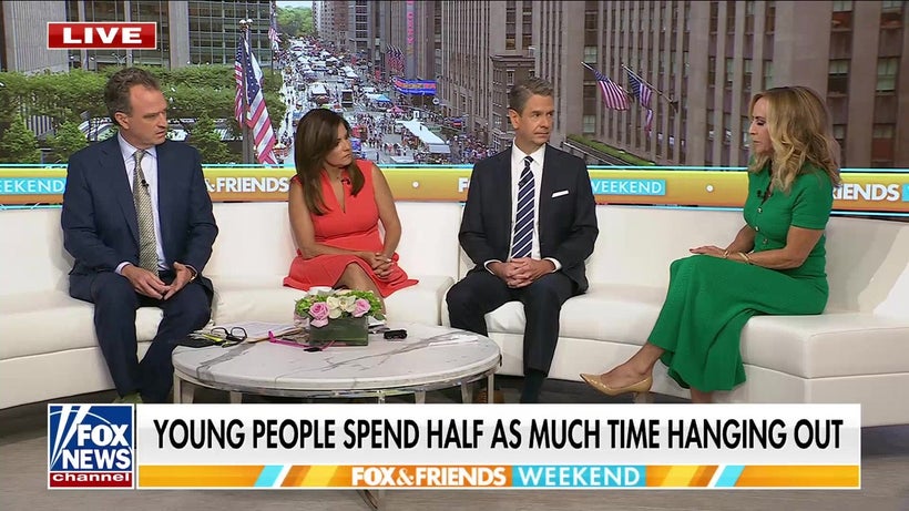 Study shows young adults spend less time socializing