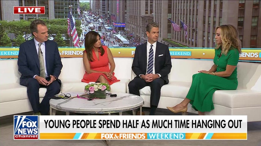 Study shows young adults spend less time socializing