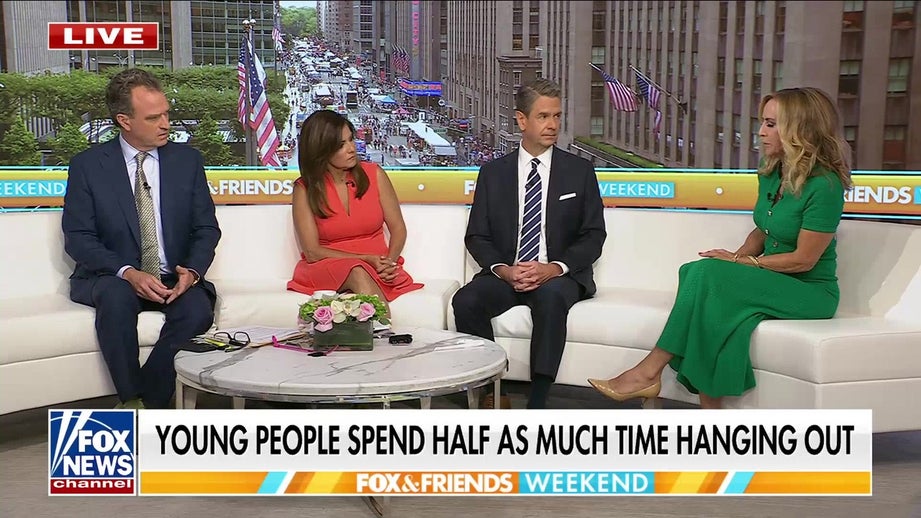 Study shows young adults spend less time socializing