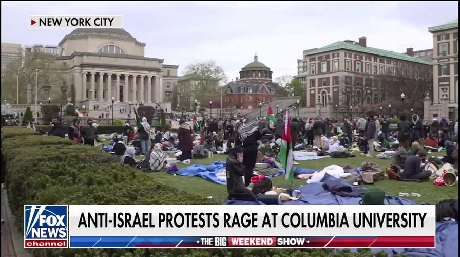 Anti-Israel protest continues to grow at Columbia University