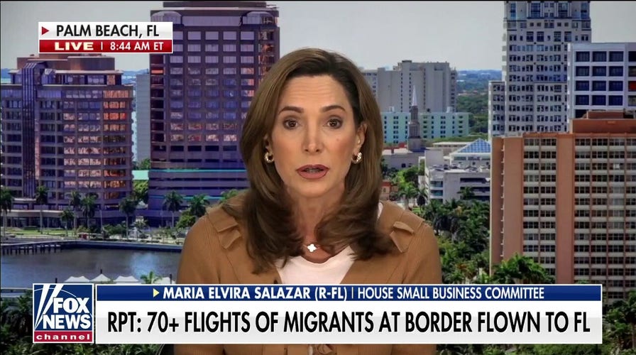 Rep. Salazar says Biden administration silently sending flights of migrants to Florida is ‘embarrassing’