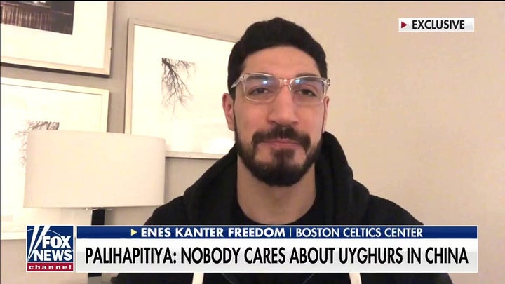 NBA pro Enes Kanter Freedom 'disgusted' by Palihapitiya's Uyghur remarks
