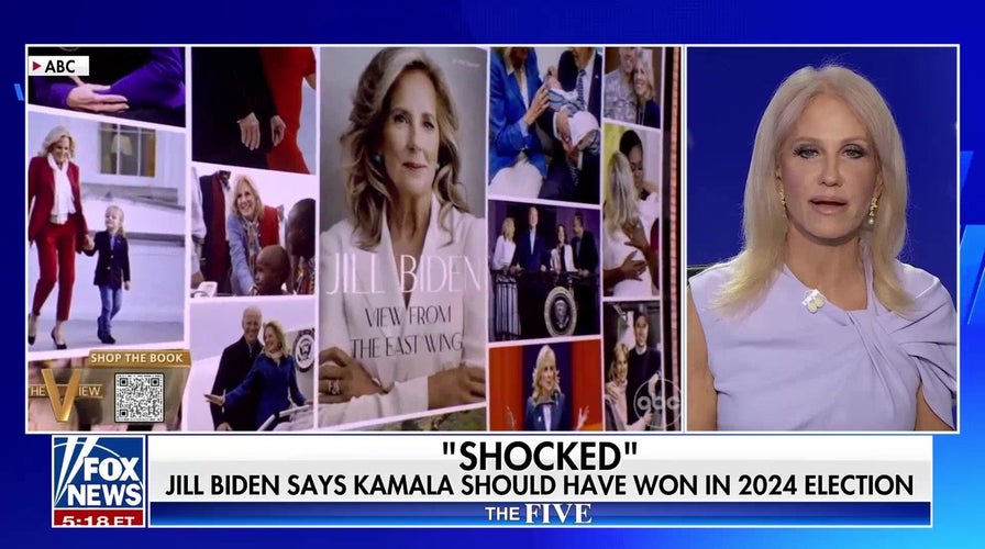 Kellyanne Conway: There's no love lost between Jill Biden, Harris