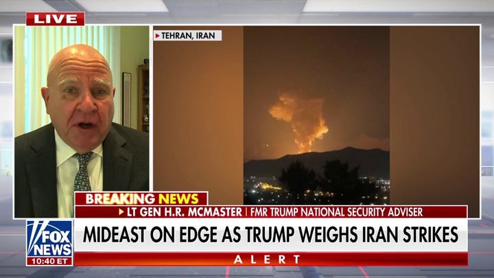 HR McMaster says Iran is in 'survival mode' after Israel's 'outstanding' strikes