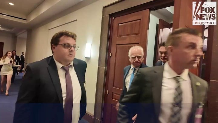 WATCH: Walz, Omar, Ellison silent when pressed on fraud after hearing