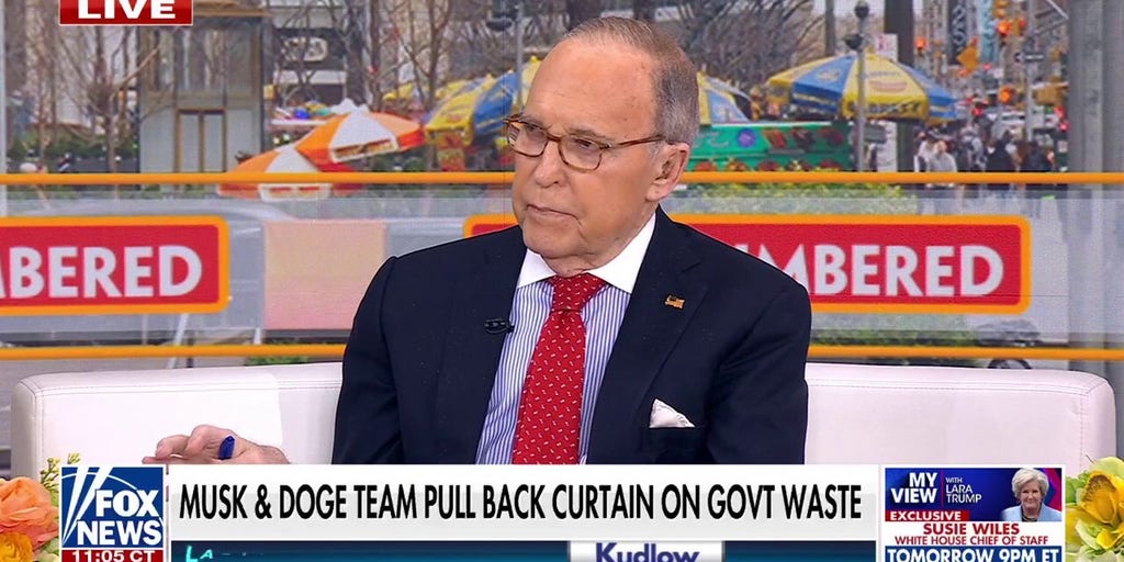 Larry Kudlow: Media won't give Elon Musk credit for trying to save America from bankruptcy