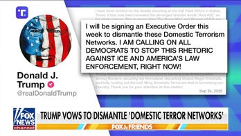 Trump to sign executive order dismantling 'domestic terrorism networks'