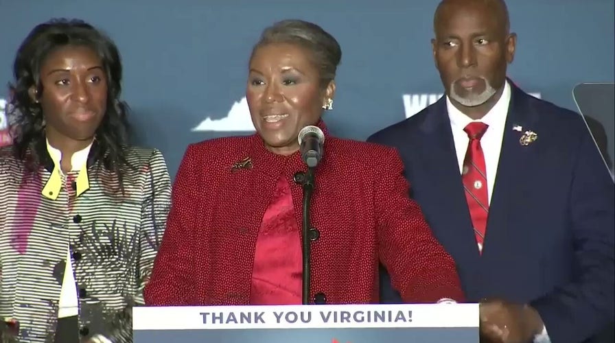 Winsome Earle-Sears offers concession speech