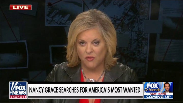 Nancy Grace: Glad to be searching for fugitives because government is not doing it
