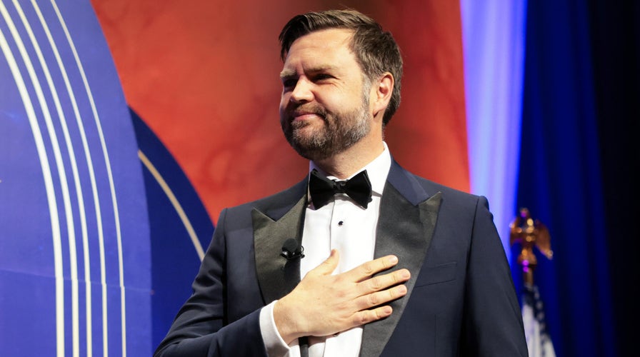  VP Vance delivers remarks astatine  the Marine Corps Ball successful  Washington