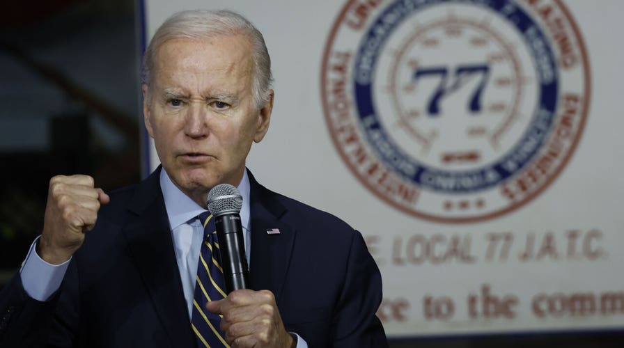 Biden flubs jobs numbers during speech to labor union, repeats 'misleading' deficit claim