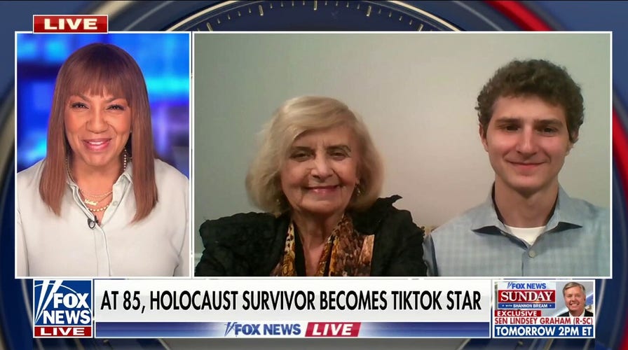 Holocaust survivor uses TikTok to share her story