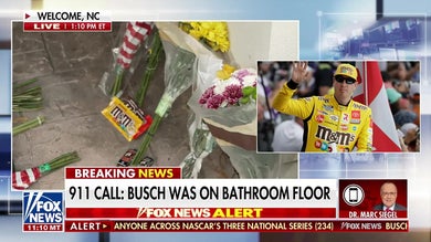 911 audio reveals Kyle Busch was overheating, coughing blood