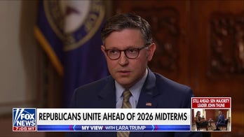 Speaker Johnson ‘sad’ that Democrats are ‘in no mood to help us out’ with ‘America First’ agenda
