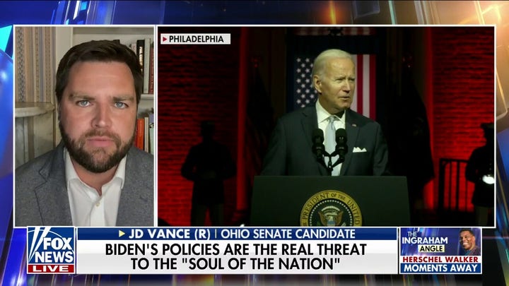 JD Vance: Biden needs to take responsibility for his division 