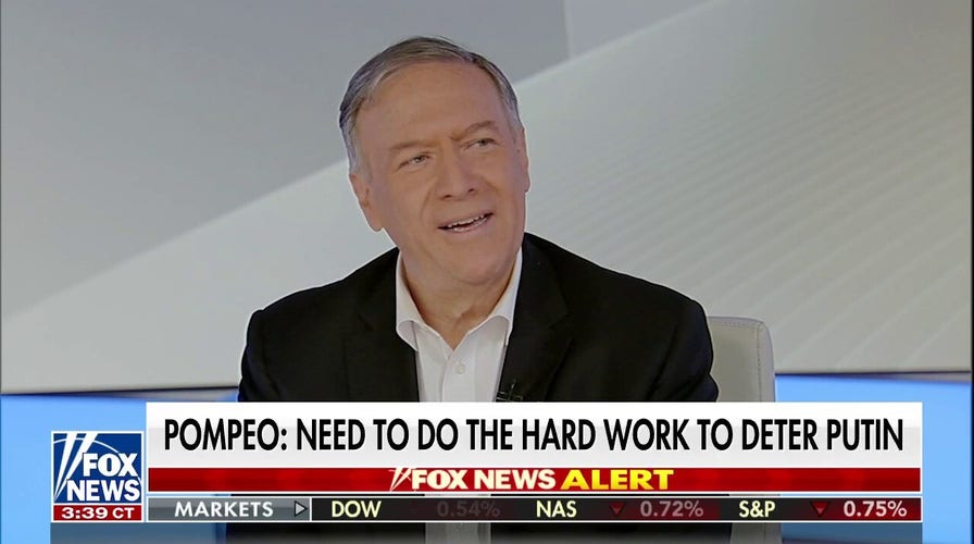 Mike Pompeo: Efforts against Putin 'ought to be European-led'