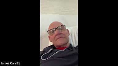 James Carville erupts at DSA in press conference with moderate Dems