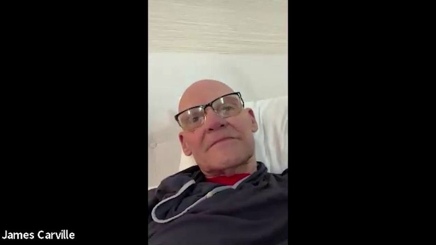 James Carville erupts at DSA in press conference with moderate Dems