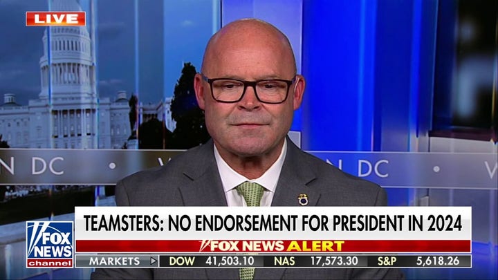 Teamsters President Sean O'Brien explains why group did not make formal presidential endorsement