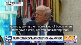 Trump considers 'baby bonus' for new mothers to fight declining birth rate