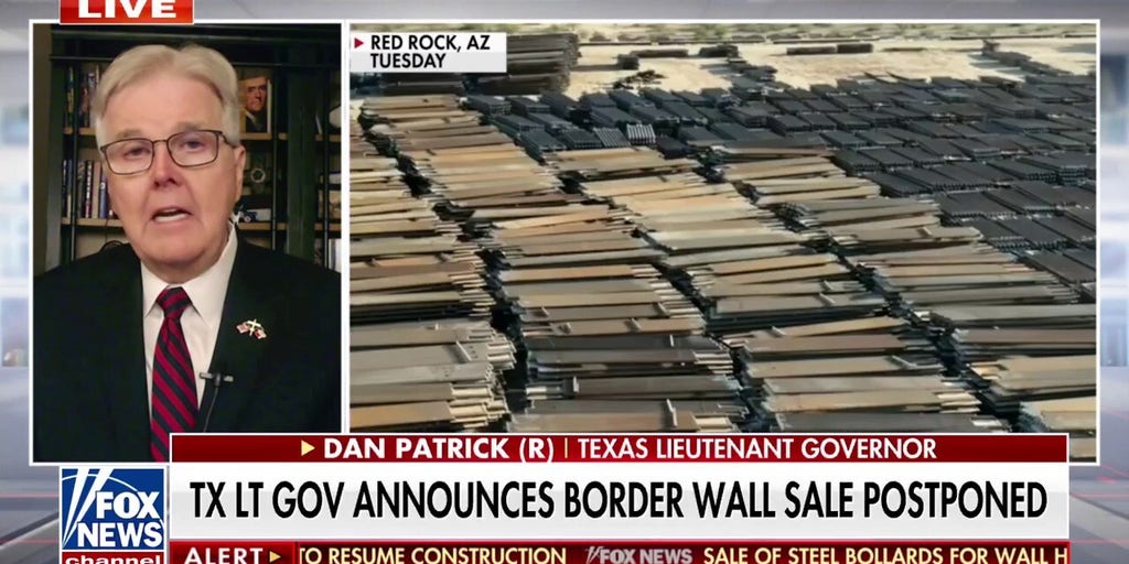 Texas postpones border wall sale: ‘Caught them red handed’