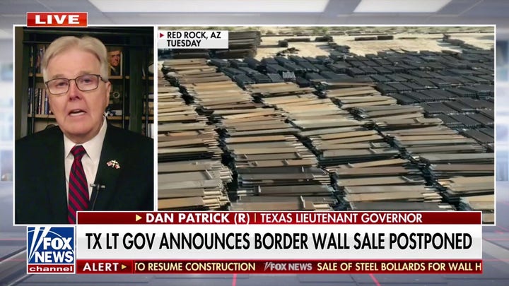 Texas postpones border wall sale: ‘Caught them red-handed’