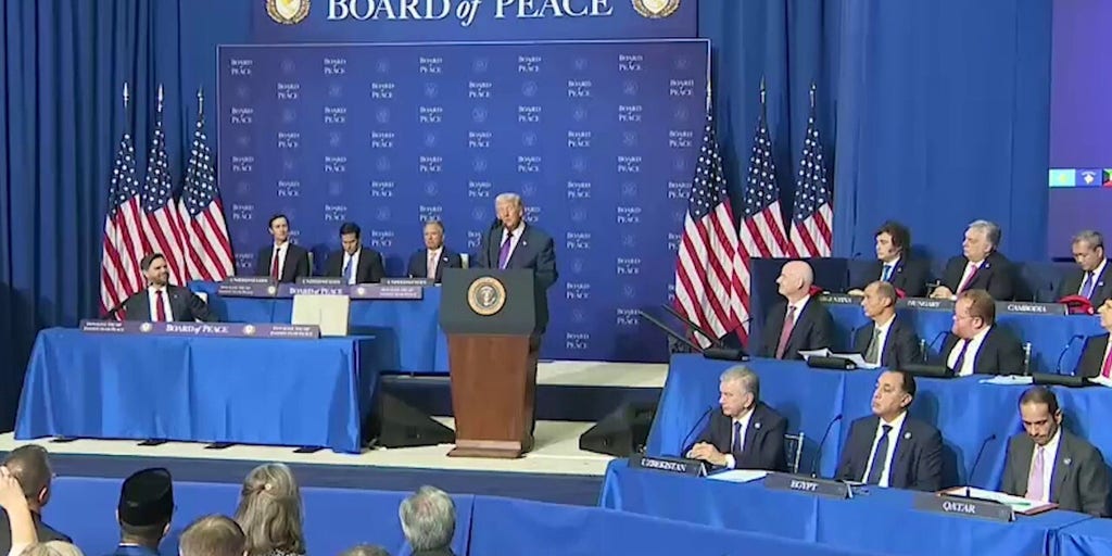 Trump jokes about Nobel Prize during Board of Peace meeting