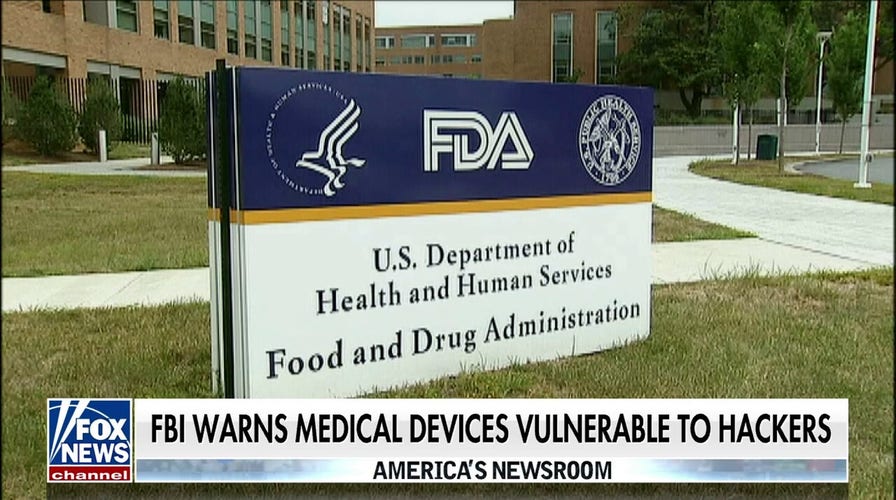 Medical devices could be vulnerable to cyber attacks, FBI warns