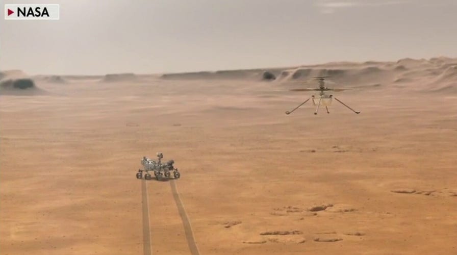 Former NASA astronaut: Historic Mars helicopter flight is 'very exciting'